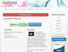 Tablet Screenshot of ogloszenia.reszel.eu