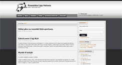 Desktop Screenshot of futsal.reszel.net