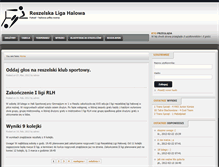 Tablet Screenshot of futsal.reszel.net